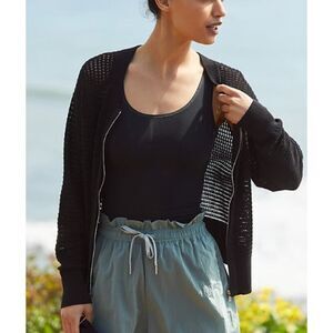 Varley Cameron Zip Cardigan Sweater Sz. S